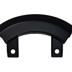 TSB Carénage fermeture de selle passager - Noir